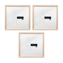 3 Piece Slim Box 16 x 16" Photo Frame Set